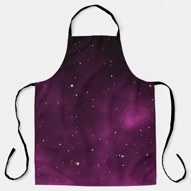 Space scape illustration astronomy graphic design  schürze (Vorderseite)