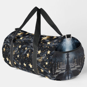 Space Schach Master Großer Duffel Bag Duffle Bag