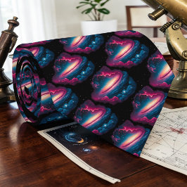 Space Science Custom Necktie Krawatte