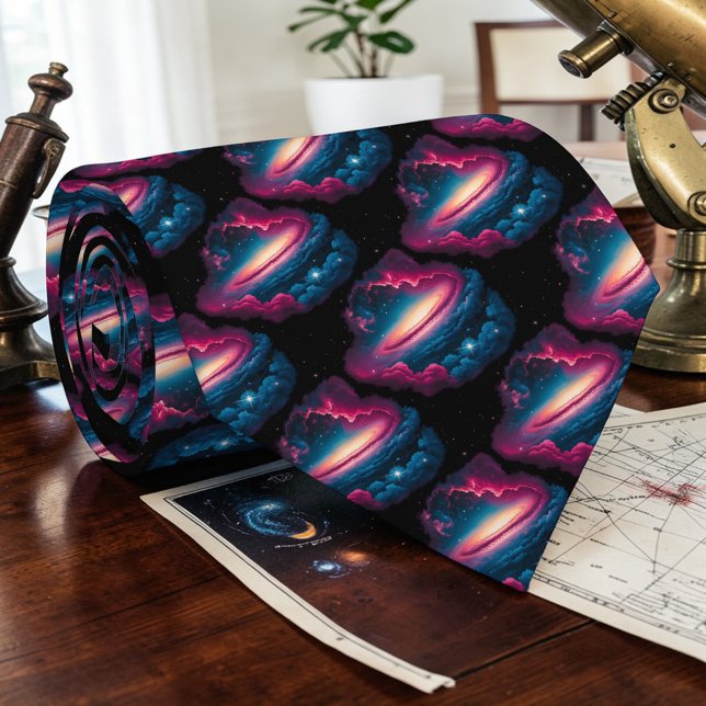 Space Science Custom Necktie Krawatte (Von Creator hochgeladen)