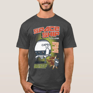 Space Ship Freunde T-Shirt