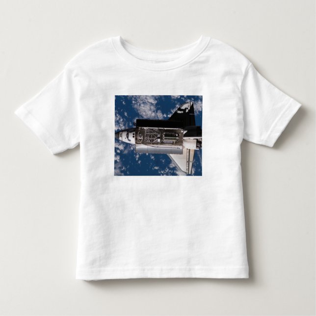 Space Shuttle Atlantis 2 Kleinkind T-shirt (Vorderseite)