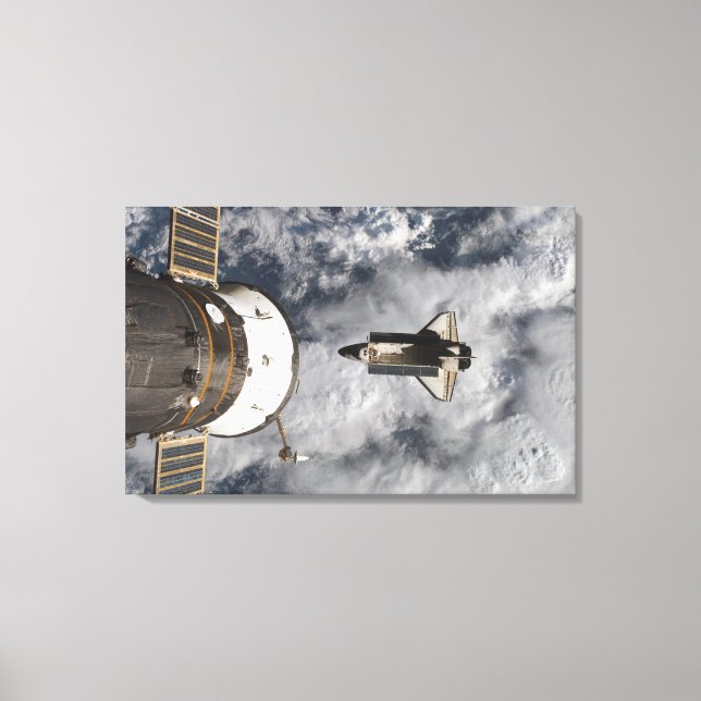 Space Shuttle Atlantis 3 Leinwanddruck (Vorderseite)