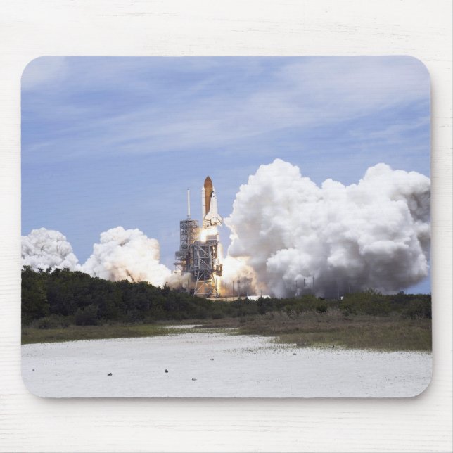Space Shuttle Atlantis hebt 27 Mousepad (Vorne)