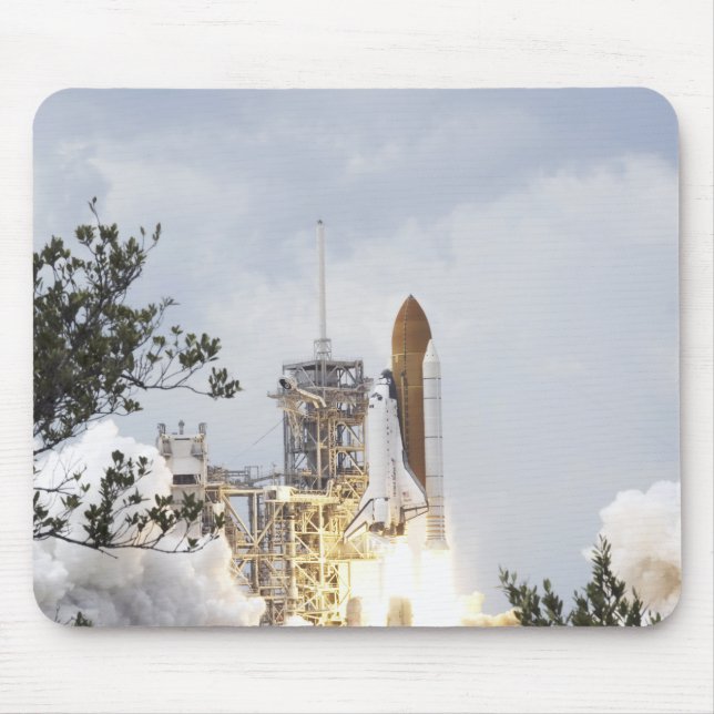 Space Shuttle Atlantis hebt ab 5 Mousepad (Vorne)