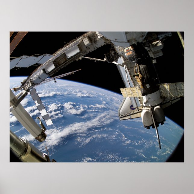 Space Shuttle Atlantis & ISS (STS-115) Poster (Vorne)