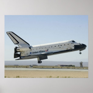 Space Shuttle Atlantis Poster
