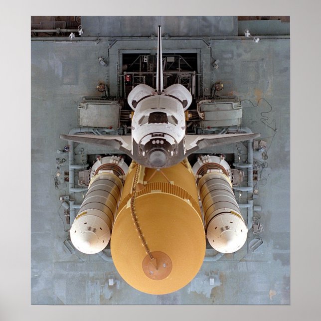 Space Shuttle Atlantis Poster (Vorne)