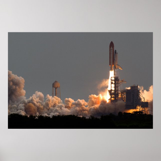 Space Shuttle Atlantis Poster (Vorne)