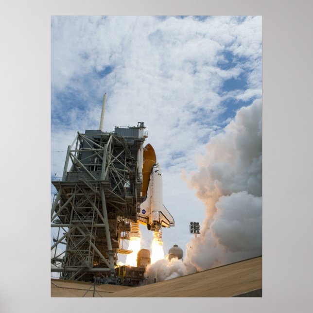 Space Shuttle Atlantis Poster (Vorne)