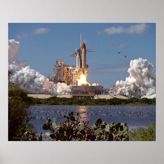 Space Shuttle Atlantis Poster (Vorne)