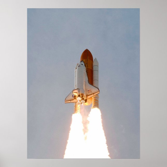 Space Shuttle Atlantis Poster (Vorne)
