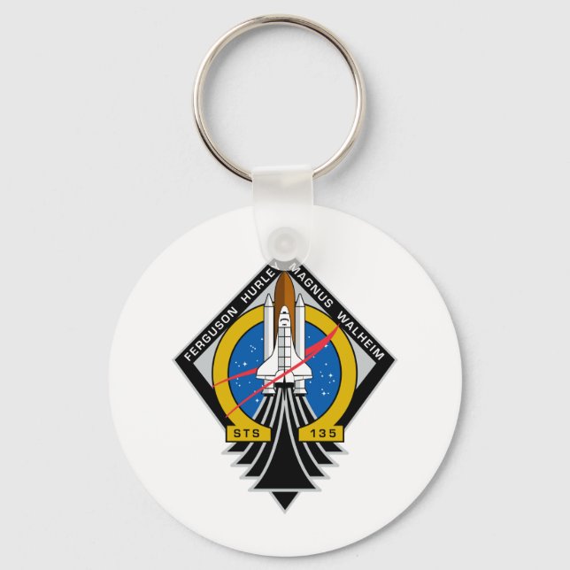 Space Shuttle Atlantis Schlüsselanhänger (Vorderseite)