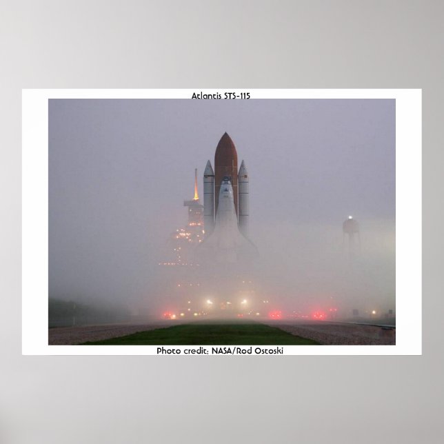 Space Shuttle Atlantis - STS-115 Poster (Vorne)