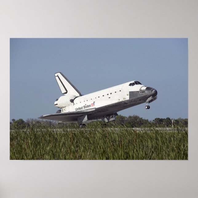 Space Shuttle Atlantis Touchs auf der Start-und La Poster (Vorne)
