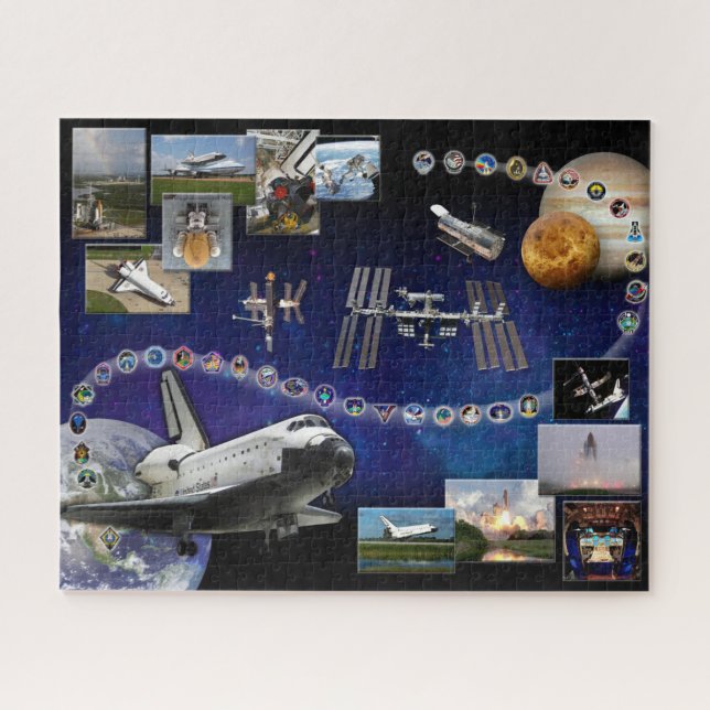 Space Shuttle Atlantis Tribute (Horizontal)