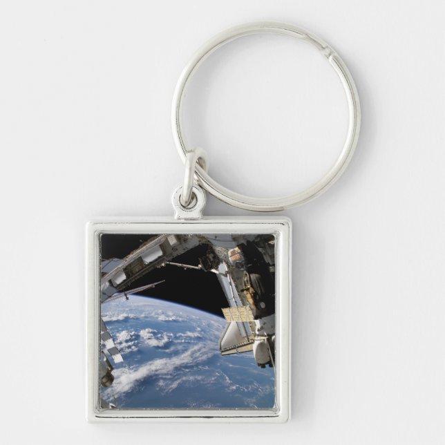 Space Shuttle Atlantis und ein Soyuz-Raumfahrzeug Schlüsselanhänger (Vorne)