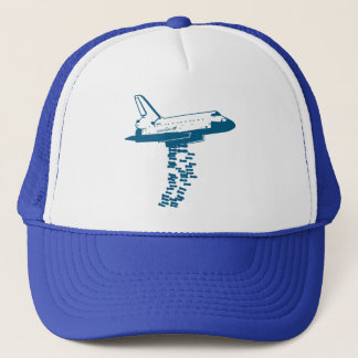 Space Shuttle Bomber Hat Truckerkappe