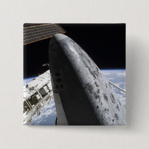Space Shuttle Discovery 14 Button