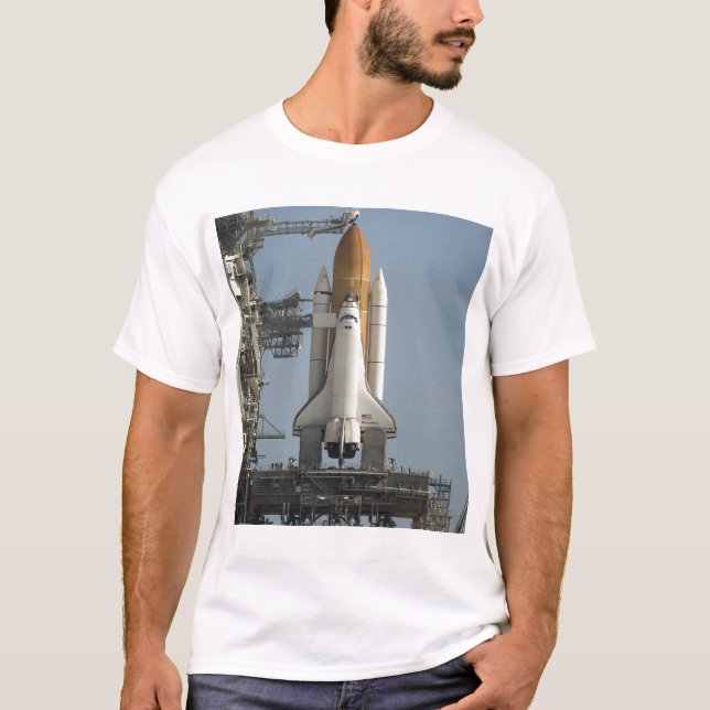 Space Shuttle Discovery ist bereit T-Shirt (Vorderseite)