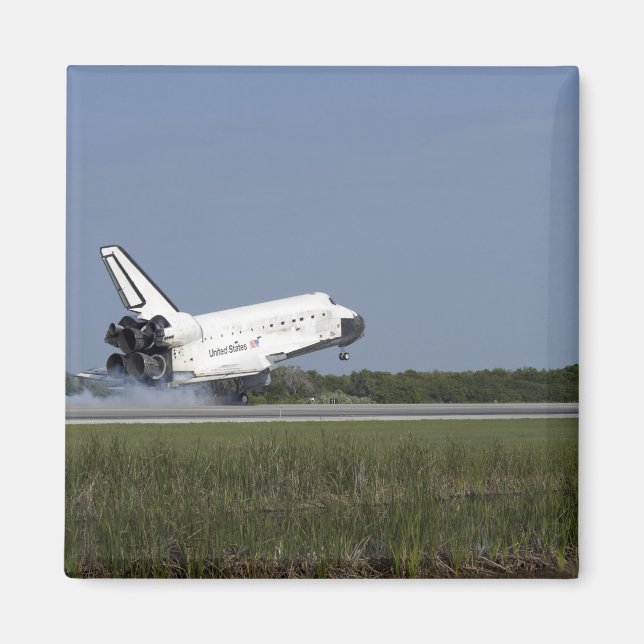 Space Shuttle Discovery landet auf der Piste 33 4 Magnet (Vorne)