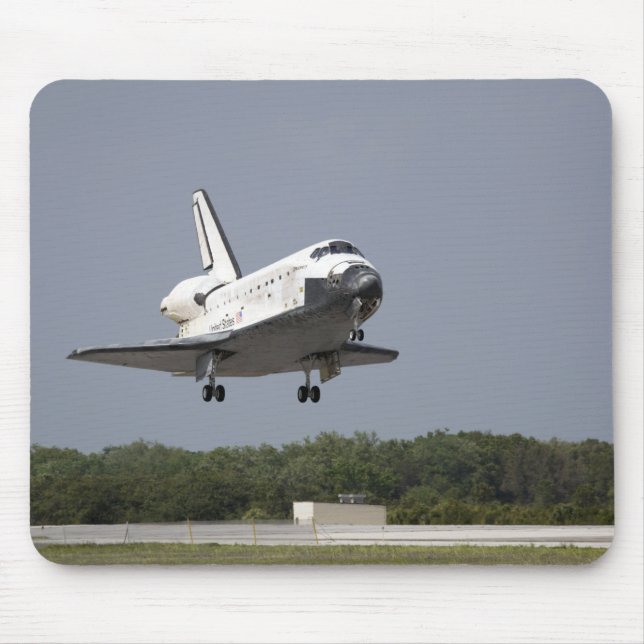Space Shuttle Discovery nähert sich Landung 2 Mousepad (Vorne)