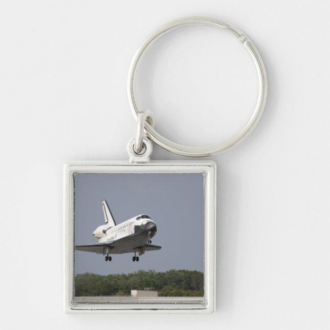Space Shuttle Discovery nähert sich Landung 2 Schlüsselanhänger (Vorne)