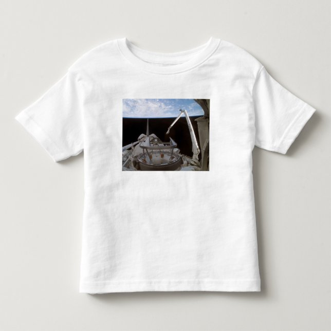 Space Shuttle Discovery: Nutzlastschacht 2 Kleinkind T-shirt (Vorderseite)