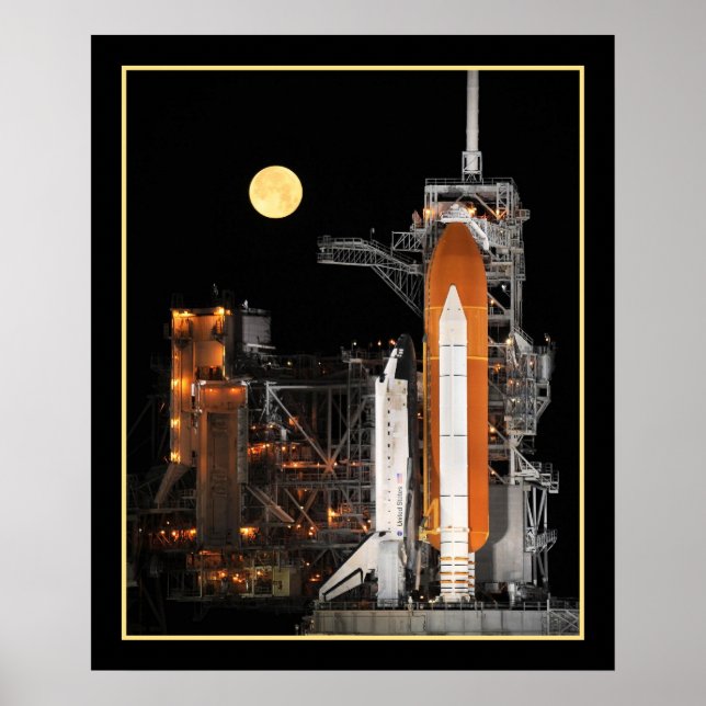 Space Shuttle Discovery Poster (Vorne)