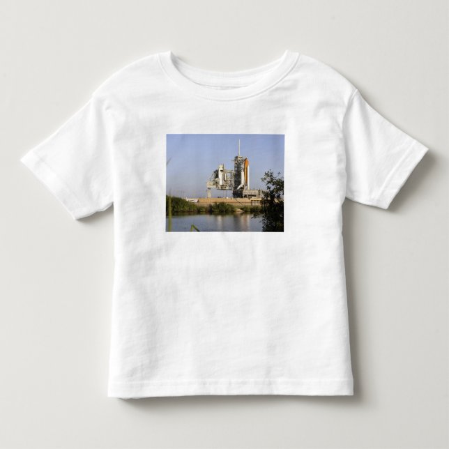 Space Shuttle Discovery steht bereit 3 Kleinkind T-shirt (Vorderseite)