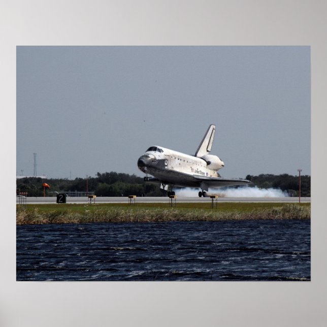 Space Shuttle Discovery (STS-120) Poster (Vorne)