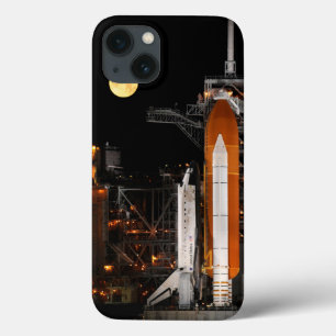 Space Shuttle Discovery und Mond title_seo2