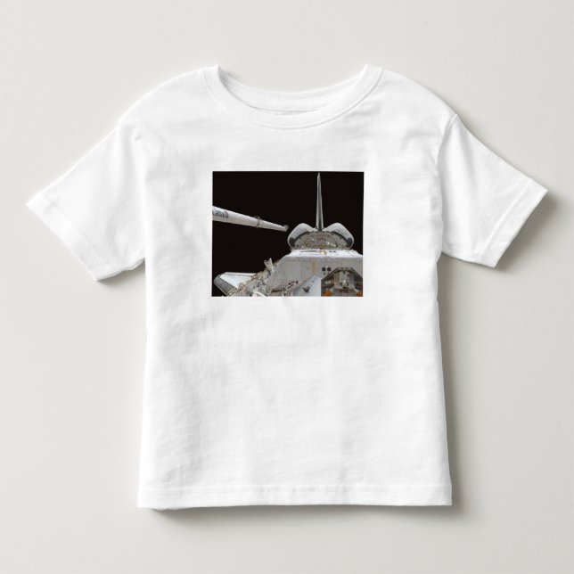 Space Shuttle Discovery's Nutzlastschacht Kleinkind T-shirt (Vorderseite)