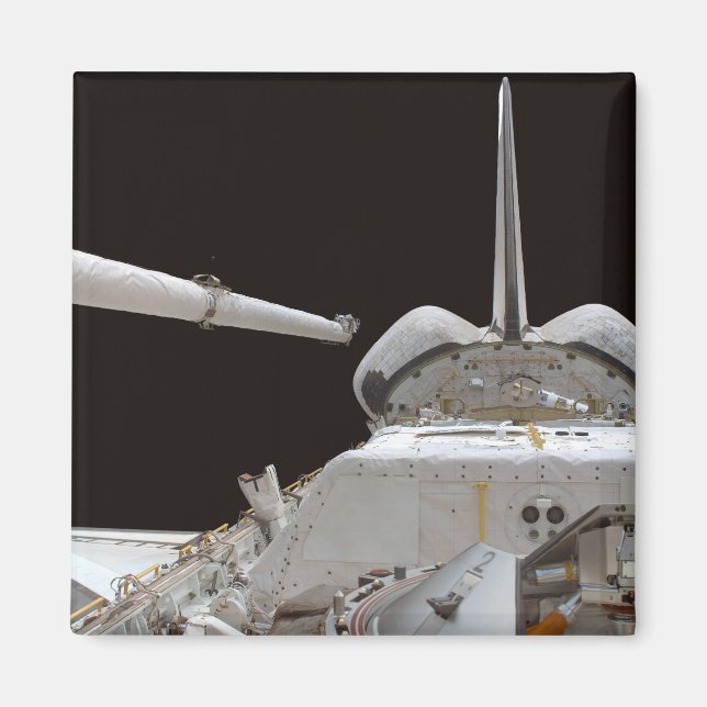 Space Shuttle Discovery's Nutzlastschacht Magnet (Vorne)