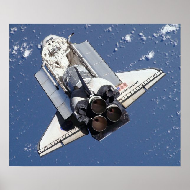 Space Shuttle Endeavor Poster (Vorne)