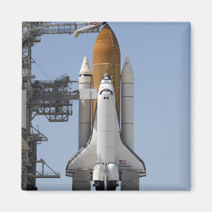 Space Shuttle Endeavor steht bereit Magnet