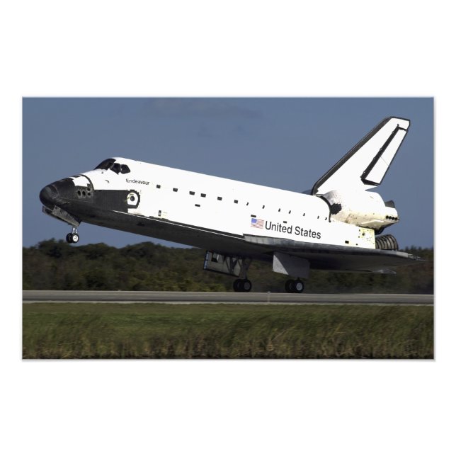 Space Shuttle Endeavour 11 Fotodruck (Vorne)