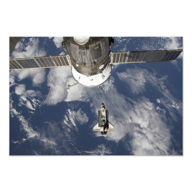 Space Shuttle Endeavour 25 Fotodruck (Vorne)