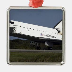 Space Shuttle Endeavour 27 Ornament Aus Metall