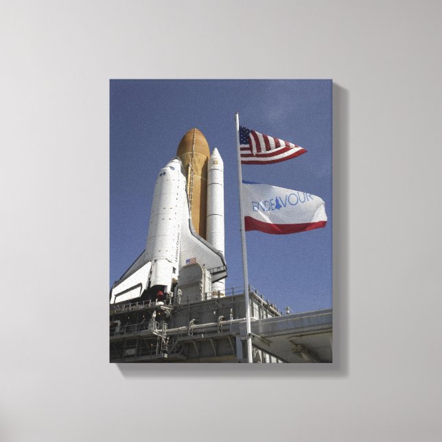 Space Shuttle Endeavour 2 Leinwanddruck (Vorderseite)