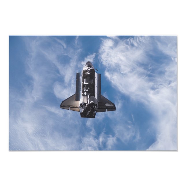 Space Shuttle Endeavour 4 Fotodruck (Vorne)