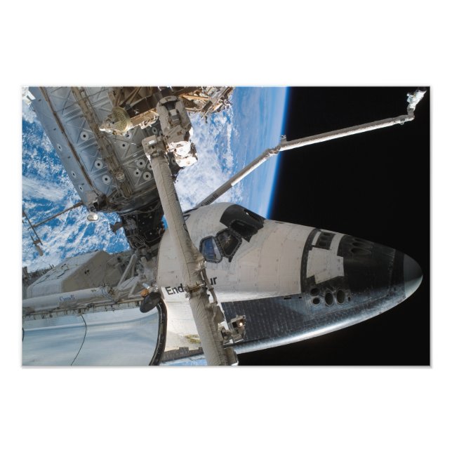 Space Shuttle Endeavour 5 Fotodruck (Vorne)