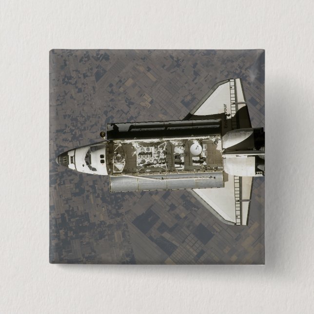 Space Shuttle Endeavour 7 Button (Vorderseite)
