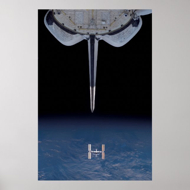 Space Shuttle Endeavour & ISS (STS-118) Poster (Vorne)