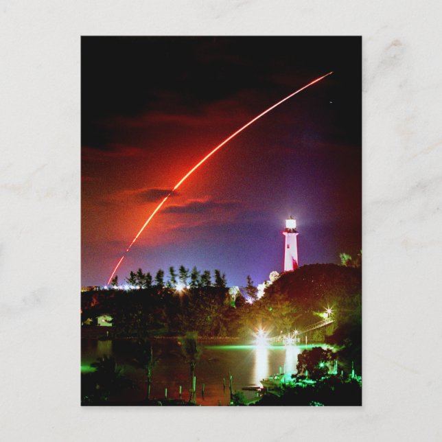 Space Shuttle Endeavour Postkarte (Vorderseite)