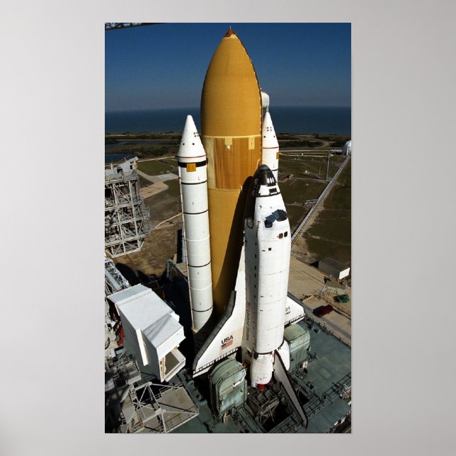 Space Shuttle Endeavour (STS-89) Poster (Vorne)