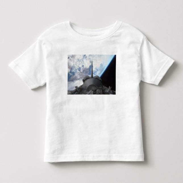 Space Shuttle Endevor's Payload Bay 3 Kleinkind T-shirt (Vorderseite)