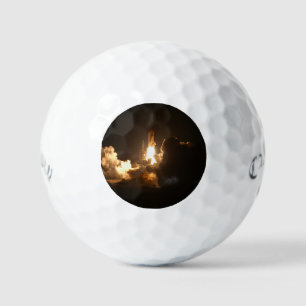 Space Shuttle Erdumlaufbahn Raumfahrzeug Nacht Can Golfball