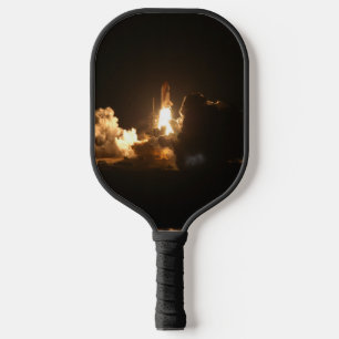Space Shuttle Erdumlaufbahn Raumfahrzeug Nacht Can Pickleball Schläger