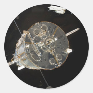 Space Shuttle SkyLab Runder Aufkleber